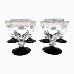 Bicchieri Holmegaard di Hørsholm, Danimarca, anni '40, set di 6