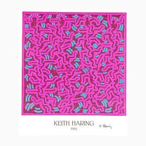 Keith Haring, Senza titolo, 1984, Litografia