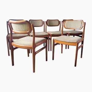 Sedie da pranzo di Johannes Andersen per Uldum, anni '60, set di 6