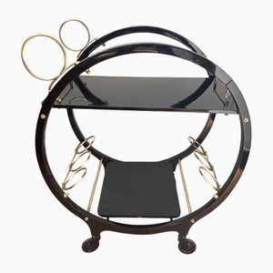 Art Deco Bar Cart, France, 1930s