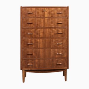 Dänische Mid-Century Kommode mit 6 Schubladen aus Teak, 1960er