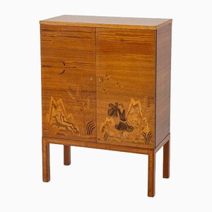 Swedish Modern Bar Cabinet, 1930s