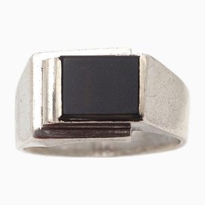 Vintage Onyx Signet Ring