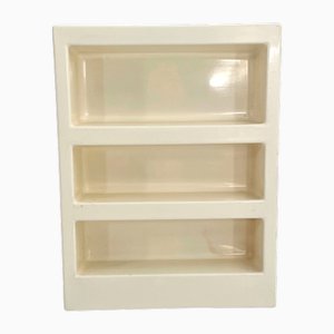 Space Age Built-In Wall Shelves in Fiberglass, 1970s