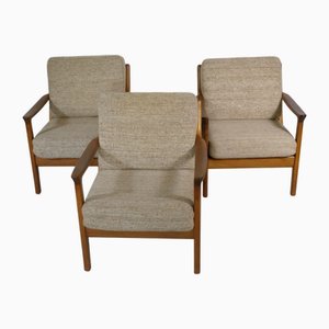 Mid-Century Modern Danish Teak Lounge Chair by Juul Kristensen, 1960s