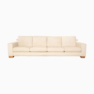 Status 4-Seater Sofa in Cream Fabric from Flexform