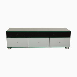 CL 4562 Hi-Fi Sideboard in Silver and Black Wood from Spectral
