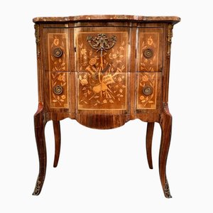 Comò Luigi XV e Luigi XVI in stile transitorio, Francia, inizio XIX secolo