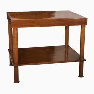 Tavolino Art Déco in legno verniciato, anni '40