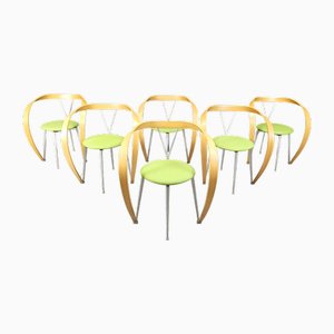 Revers Dining Chairs by Andrea Branzi for Cassina, 1993, Set of 6