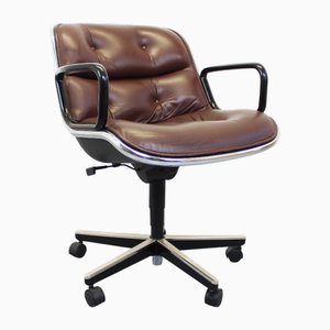 Swivel Office Chair by Charles Pollock for Knoll, 1980s