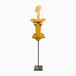 Servomuto Art Deco in legno