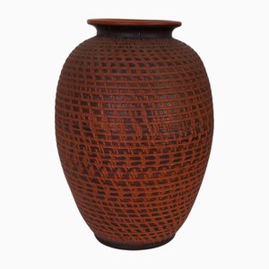Vintage Handmade Ceramic Vase from Klinker-Keramik, 1970s