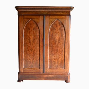 Antique Dutch Mahogany Wardrobe