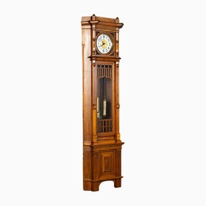 Art Nouveau Corner Grandfather Clock, 1900