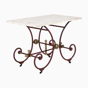 Table de Pâtisserie Antique, France, 1800s