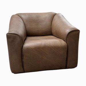 Silla DS-47 suiza de cuero de búfalo de de Sede, años 70