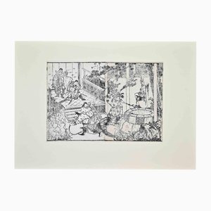 Katsushika Hokusai, Chinsetsu Yumiharizuki (Strange Tales of the Moonbow), 1807, Woodcut