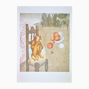 Enrico Benaglia, The Monkey, Lithograph, 1990s