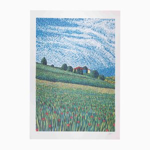 Lucio Rofrano, Campagna, Litografia di Lucio Rofrano, anni '90