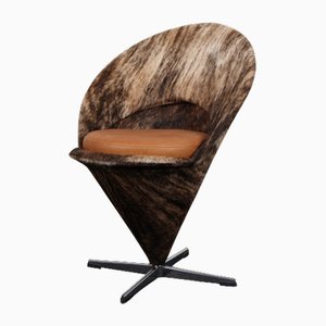 Sedia Cone attribuita a Verner Panton, anni '70