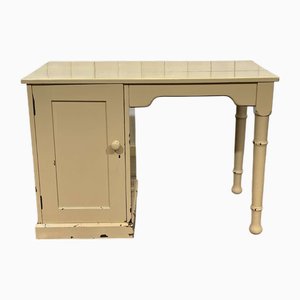 English Oak and Walnut Desk, Early 20th Century