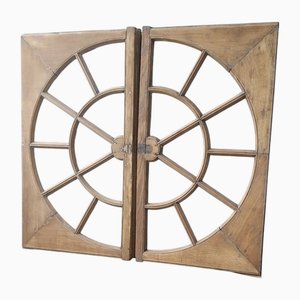 Oak Transoms, 19th Century, Set of 2