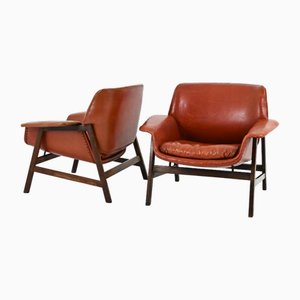 849 Chairs by Gianfranco Frattini for Cassina, 1950s, Set of 2