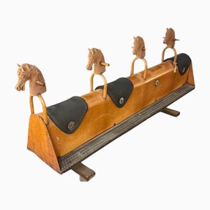 Schaukelpferd für Kinder, 1940er