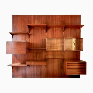 Librería modular Sistema Reale atribuida a Poul Cadovius para Cado, años 60