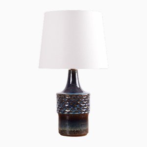 Moderne Skulpturale dänische Tischlampe aus Keramik von Søholm, 1960er