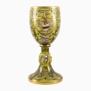 Großer Glaspokal von Bohemia, 1880er