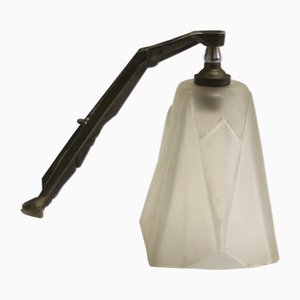 French Art Deco Wall Light from Degué, 1930s