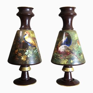 Vasi grandi di Milliet Creil & Montereau / Lebeuf Milliet & CIE, 1840-1896, set di 2