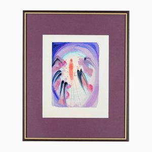 Salvador Dali, The Paradise, Canto 24: The Joy of the Blessed, 1960, Woodcut Print