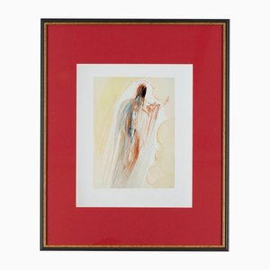 Salvador Dali, The Paradise, Canto 29: The Creation of Angels, 1960, Holzschnitt-Druck