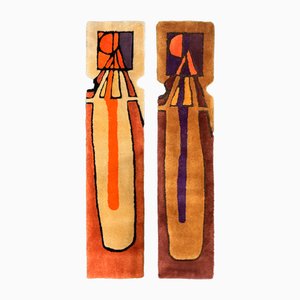 Vintage Wandteppiche von Ewald Kröner, 1960er, 2er Set