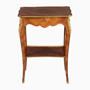 Antique Louis XV Style Side Table, France, 1880s