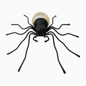 Mid-Century Murano Glass Spider Wall Sconce, Italy, 1950s