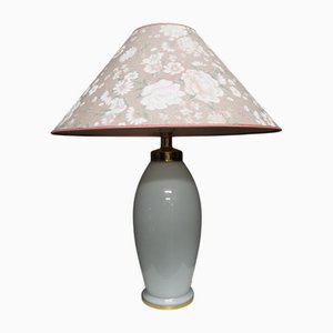 Vintage Opaline Glass Table Lamp from Ikea, Sweden, 1980s