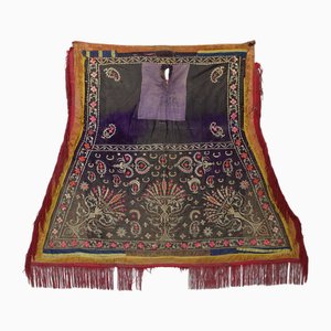 Antike Schabracke aus besticktem Metallfaden aus Samt von Royal Bokhara Workshop, Usbekistan, 18. Jh.