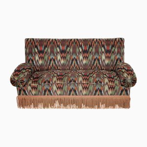 Elsässer Seidensamtsofa, 1950er