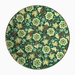 Enamel Plate from Longwy, France, 1920s