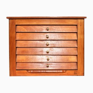 Small Beech Haberdashery Chest of Drawers from Zabo, 1950s