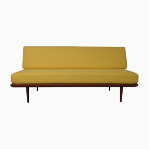 Teak Minerva Sofa by Peter Hvidt & Orla Mølgaard Nielsen for France & Daverkosen, Denmark, 1950s