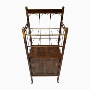 Arts & Crafts Art Nouveau Magazine Stand from Meubelmagazijn Rembrandt Amsterdam