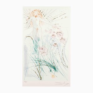 The Beloved Feeds Between the Lilies, 1971, Lithograph