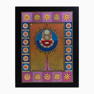 Mino Meno, Esoteric Composition, 1970s, Screen Print