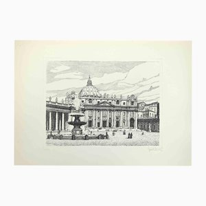 Giuseppe Malandrino, 1970s, Etching