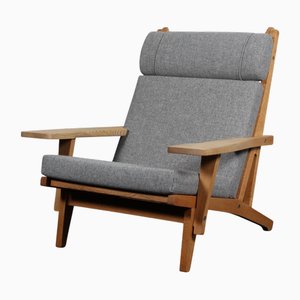 GE-375 Lounge Chair by Hans J. Wegner for Getama, 1960s